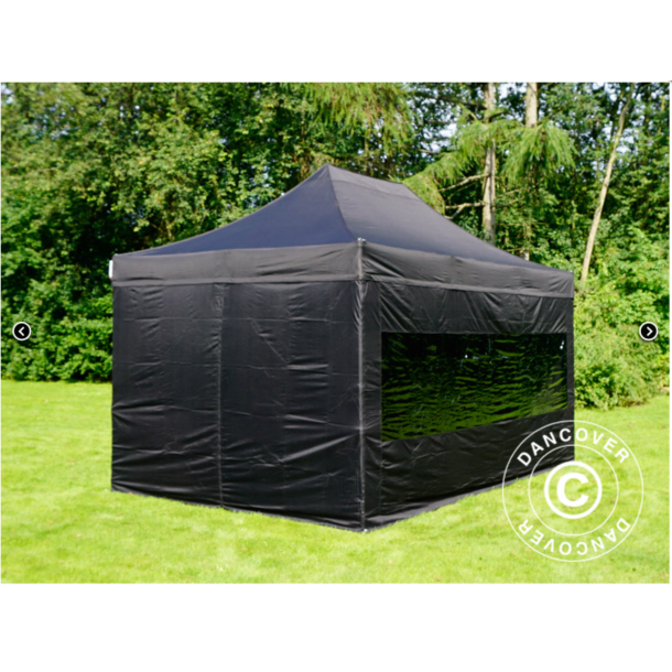 Flextents PRO 3x4,5m inkl 4st sidovggar