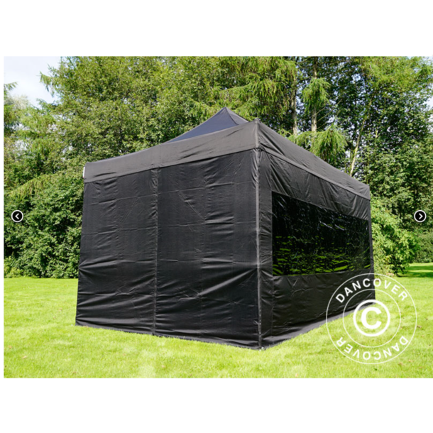 Flextents PRO 3x4,5m inkl 4st sidovggar