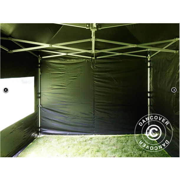 Flextents PRO 3x4,5m inkl 4st sidovggar