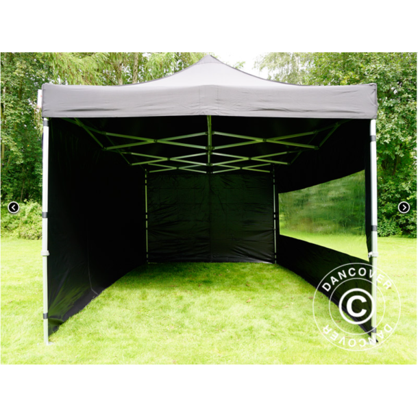 Flextents PRO 3x4,5m inkl 4st sidovggar