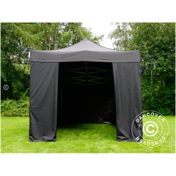 Flextents PRO 3x4,5m inkl 4st sidovggar