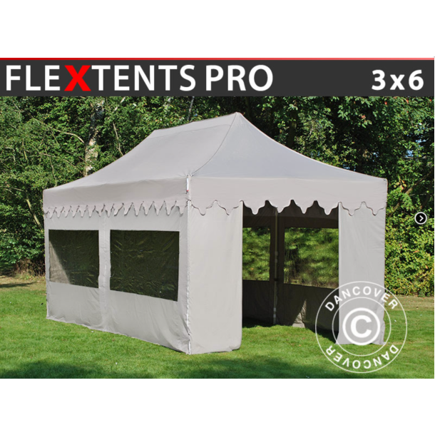 FleXtents PRO 3x6m "Morocco" inkl 6st sidor