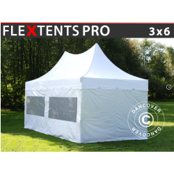 FleXtents PRO 3x6m "Peak Pagoda" inkl 6st sidor