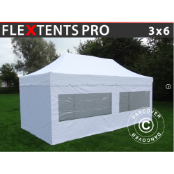 FleXtents PRO 3x6m "Peaked" inkl 6st sidor