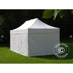 FleXtents PRO 3x6m "Peaked" inkl 6st sidor