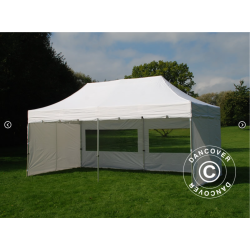 FleXtents PRO 3x6m "Peaked" inkl 6st sidor