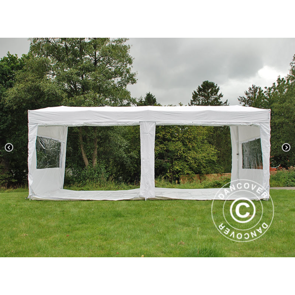 Flextents PRO 3x6m "Trapezo" inkl 4st sidovggar