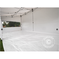 Flextents PRO 3x6m "Trapezo" inkl 4st sidovggar
