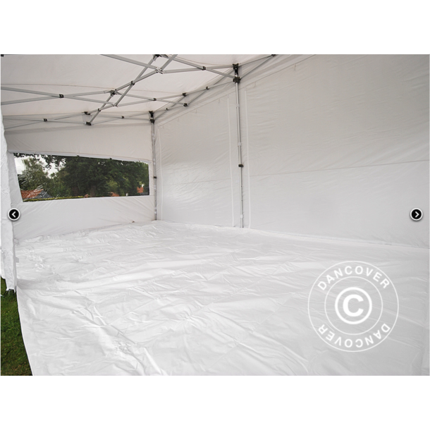 Flextents PRO 3x6m "Trapezo" inkl 4st sidovggar