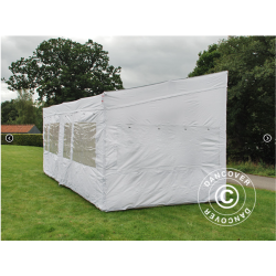 Flextents PRO 3x6m "Trapezo" inkl 4st sidovggar