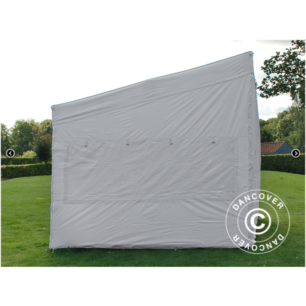 Flextents PRO 3x6m "Trapezo" inkl 4st sidovggar