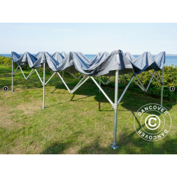 Flextents PRO 3x6m "Trapezo" inkl 4st sidovggar