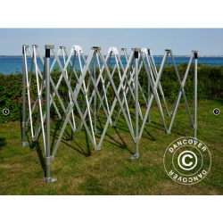 Flextents PRO 3x6m "Trapezo" inkl 4st sidovggar