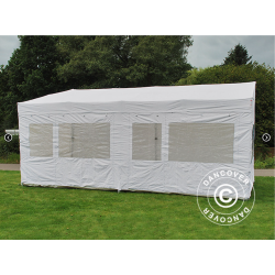 Flextents PRO 3x6m "Trapezo" inkl 4st sidovggar