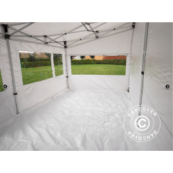 Flextents PRO 3x6m "Trapezo" inkl 4st sidovggar