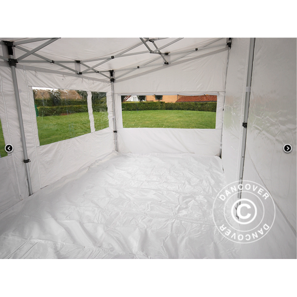 Flextents PRO 3x6m "Trapezo" inkl 4st sidovggar