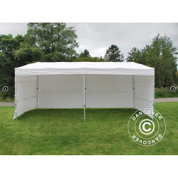 Flextents PRO 3x6m "Trapezo" inkl 4st sidovggar