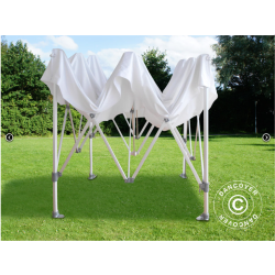 Flextents PRO 3x6m "Trapezo" inkl 4st sidovggar