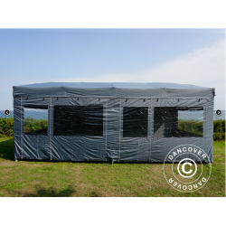 Flextents PRO 3x6m "Trapezo" inkl 4st sidovggar