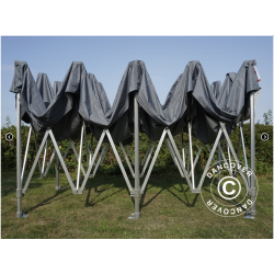 Flextents PRO 3x6m "Trapezo" inkl 4st sidovggar