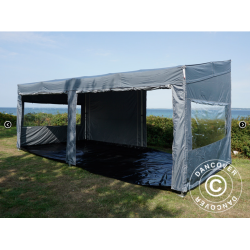 Flextents PRO 3x6m "Trapezo" inkl 4st sidovggar