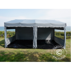 Flextents PRO 3x6m "Trapezo" inkl 4st sidovggar