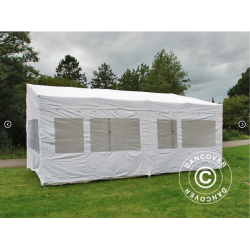 Flextents PRO 3x6m "Trapezo" inkl 4st sidovggar