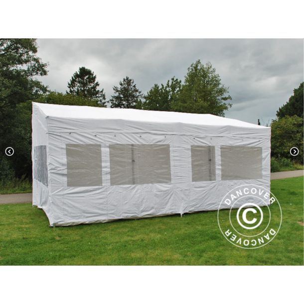 Flextents PRO 3x6m "Trapezo" inkl 4st sidovggar