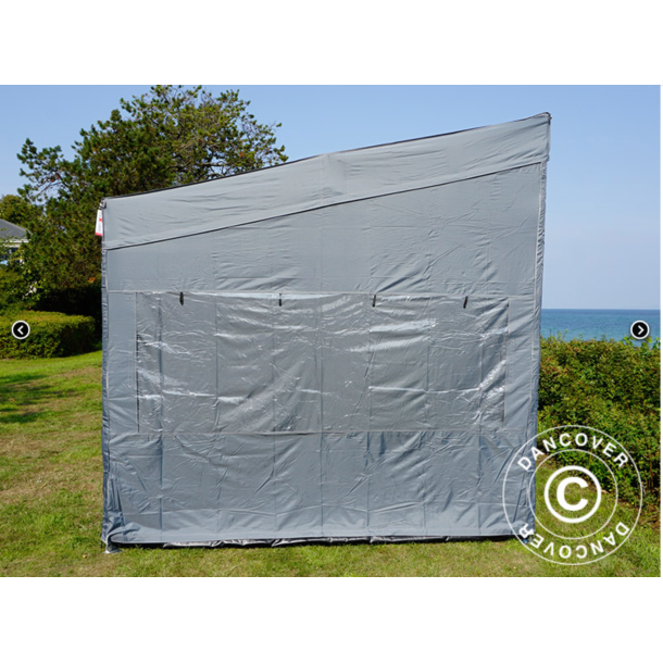 Flextents PRO 3x6m "Trapezo" inkl 4st sidovggar