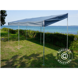 Flextents PRO 3x6m "Trapezo" inkl 4st sidovggar