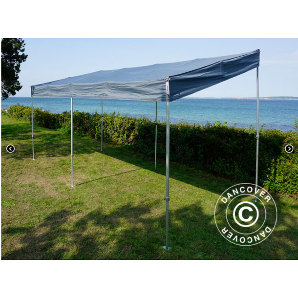 Flextents PRO 3x6m "Trapezo" inkl 4st sidovggar