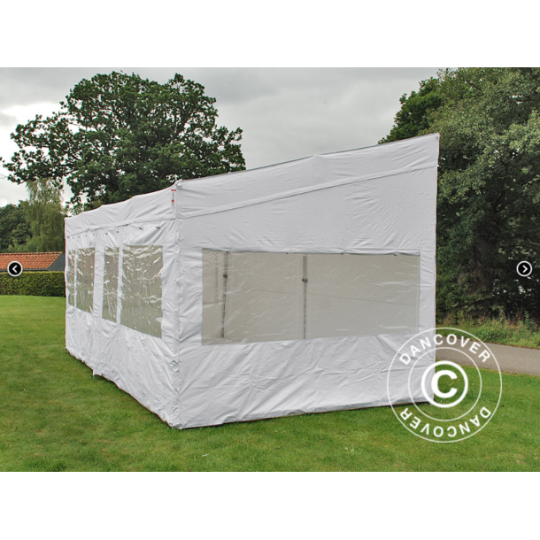 Flextents PRO 3x6m "Trapezo" inkl 4st sidovggar