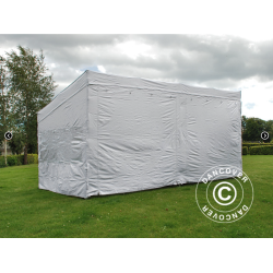 Flextents PRO 3x6m "Trapezo" inkl 4st sidovggar