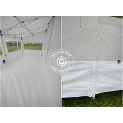 Flextents PRO 3x6m "Trapezo" inkl 4st sidovggar