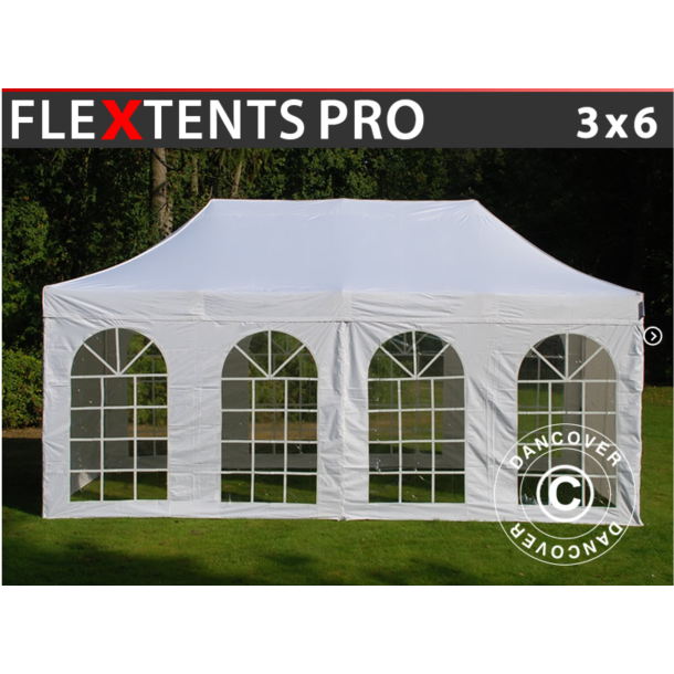 FleXtents PRO 3x6m "Vintage" inkl 6st sidor