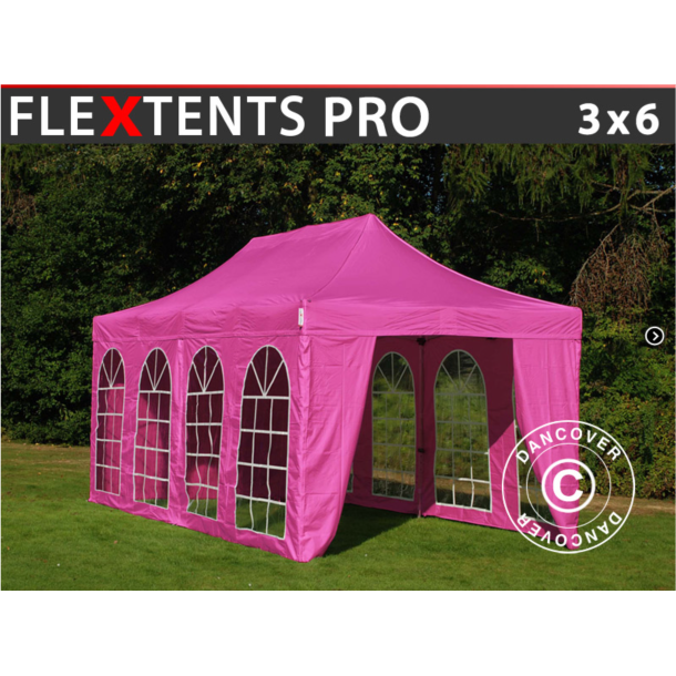 FleXtents PRO 3x6m "Vintage" inkl 6st sidor