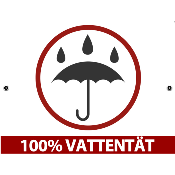 FleXtents PRO 3x6m "Wave" inkl 6st sidor, Vit