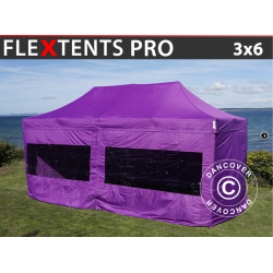 FleXtents PRO 3x6m inkl 6st sidovggar