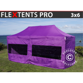 FleXtents PRO 3x6m inkl 6st sidovggar