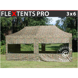 FleXtents PRO 3x6m inkl 6st sidovggar