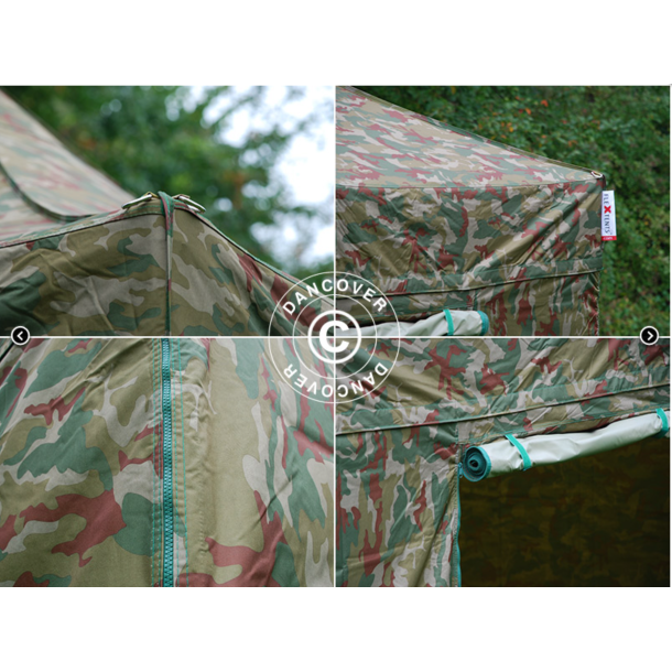 FleXtents PRO 3x6m inkl 6st sidovggar