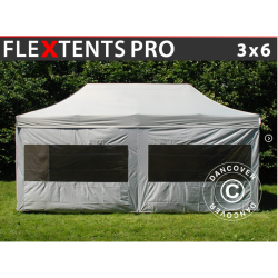 FleXtents PRO 3x6m inkl 6st sidovggar