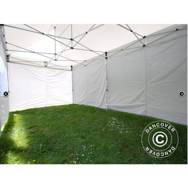 FleXtents PRO 3x6m inkl 6st sidovggar