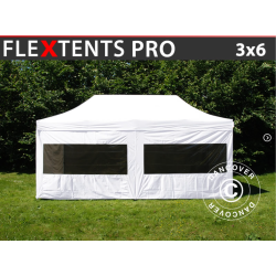 FleXtents PRO 3x6m inkl 6st sidovggar