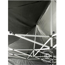 FleXtents PRO 3x6m inkl 6st sidovggar