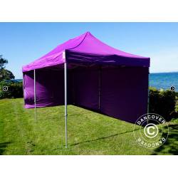 FleXtents PRO 3x6m inkl 6st sidovggar