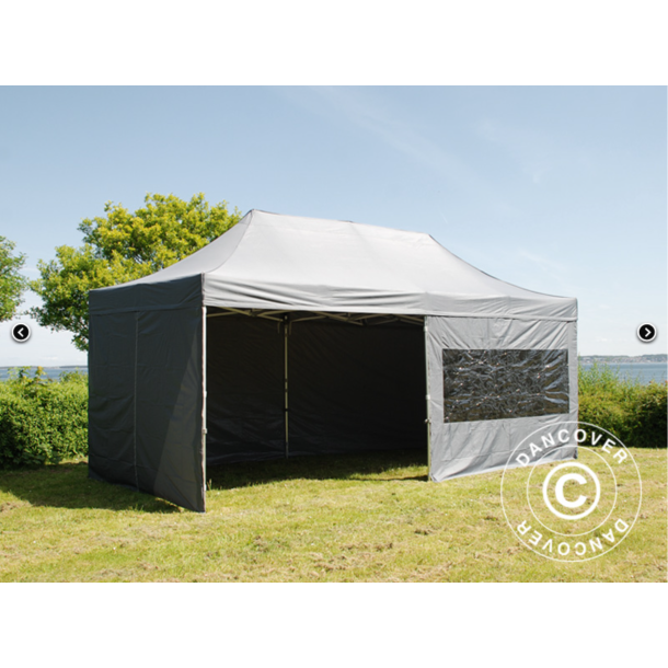 FleXtents PRO 3x6m inkl 6st sidovggar