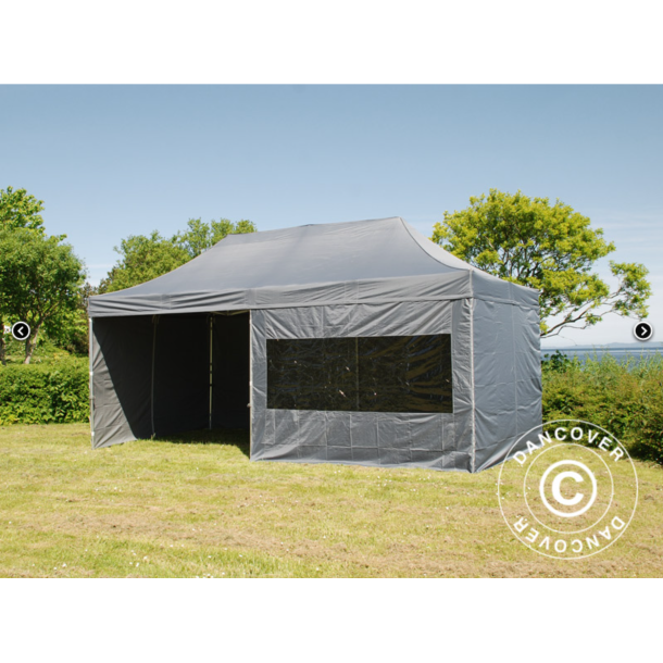 FleXtents PRO 3x6m inkl 6st sidovggar