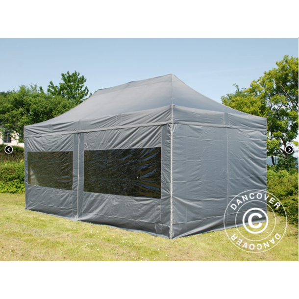 FleXtents PRO 3x6m inkl 6st sidovggar