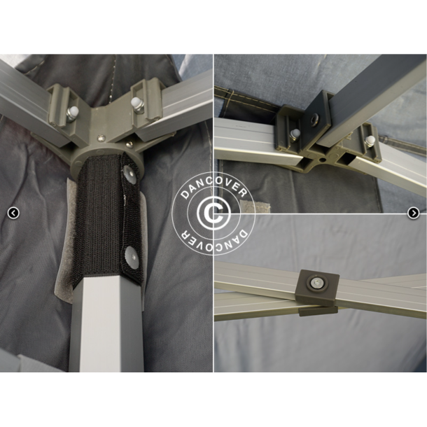 FleXtents PRO 3x6m inkl 6st sidovggar